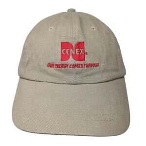 Cenex Our Energy Comes Through Baseball Cap Brown One Size Adjustable Headshots